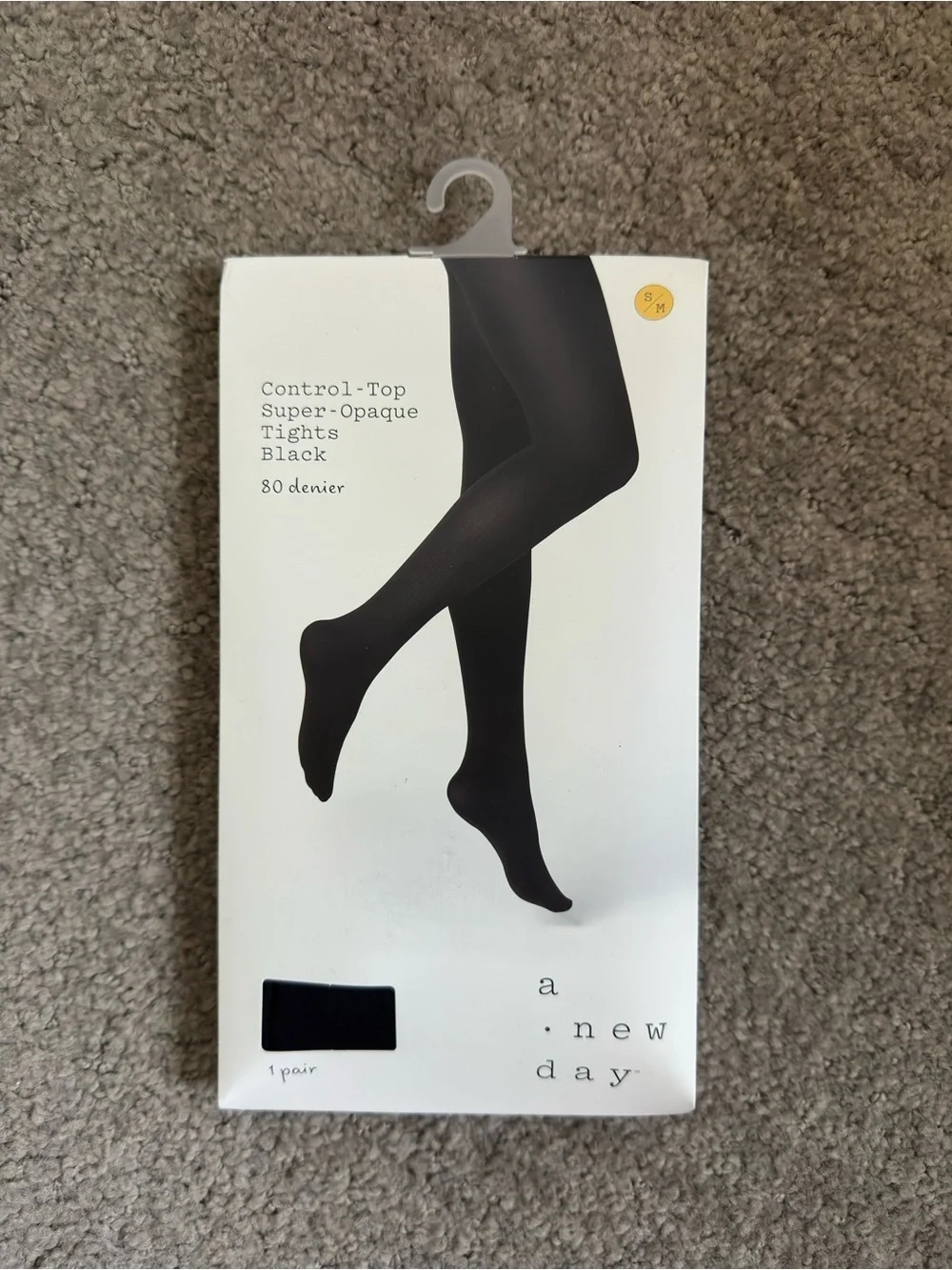 a new day Control Top Super Opaque Tights - Black